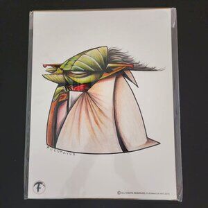 Yoda Art Print
